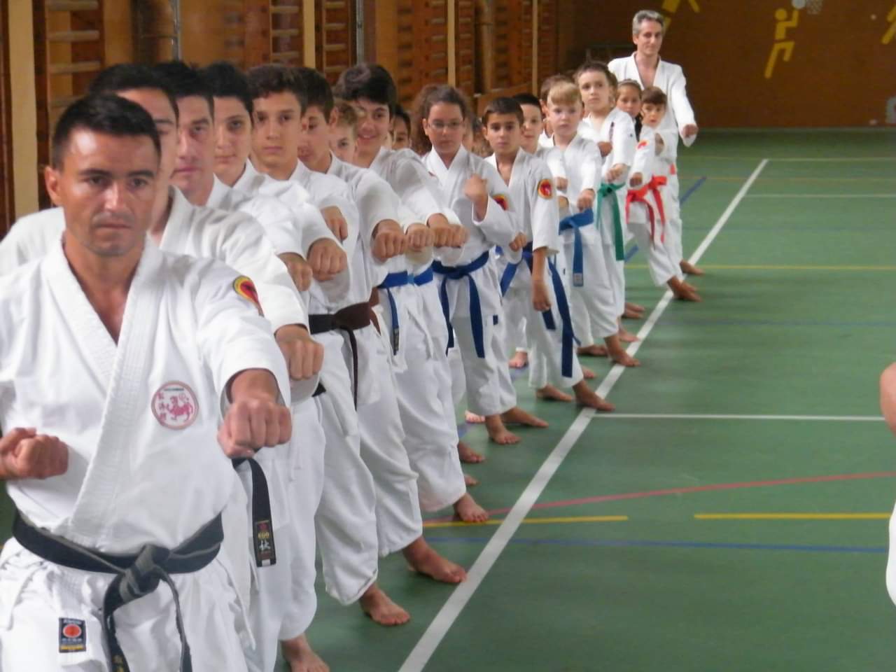 Antrenament Karate